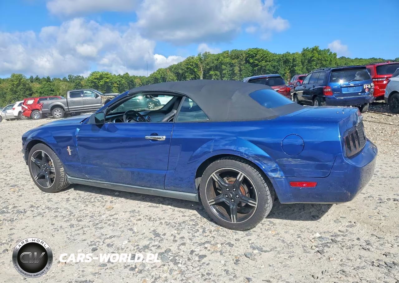 2007 Ford Mustang VIN:1ZVFT84N475361909 - 2