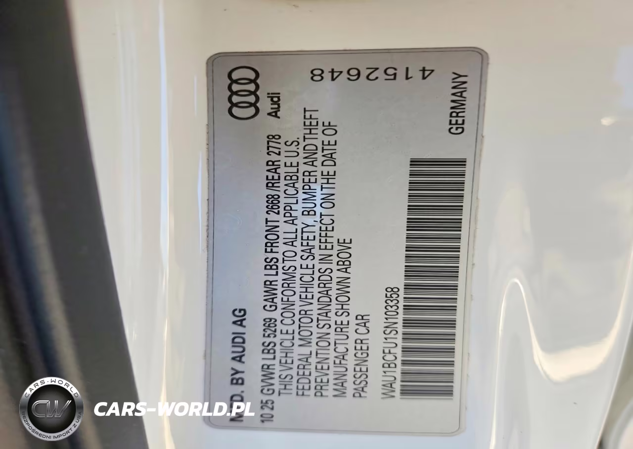2025 Audi A5 Premium VIN:WAU1BCFU1SN103358 - 13