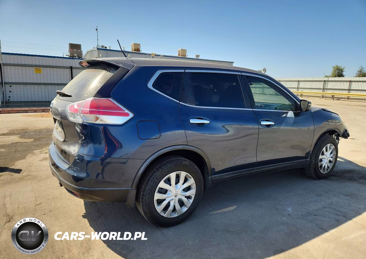 2015 Nissan Rogue S VIN:KNMAT2MT1FP543627 - 3