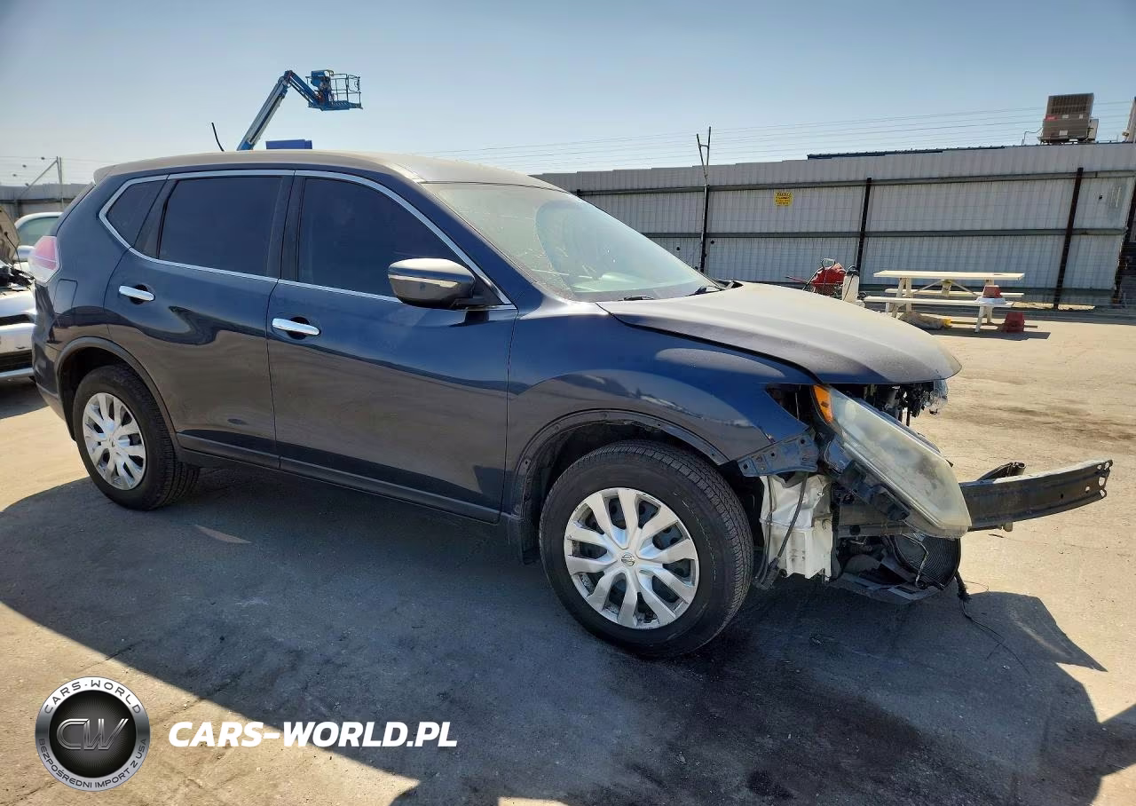 2015 Nissan Rogue S VIN:KNMAT2MT1FP543627 - 4