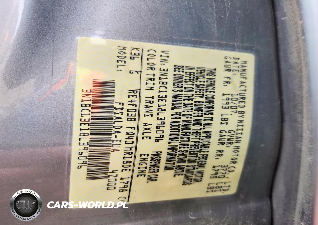 2008 Nissan Versa 1.8 S VIN:3N1BC13E18L396096 - 13