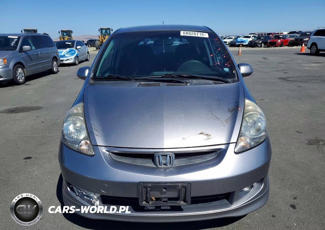 2008 Honda Fit Sport VIN:JHMGD37648S043155 - 5