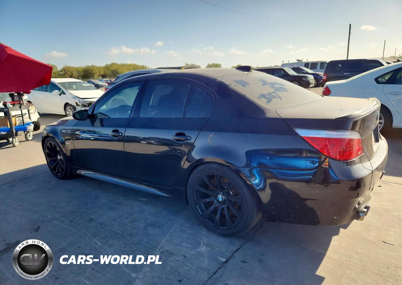 2008 BMW M5 VIN:WBSNB93508CX09347 - 2