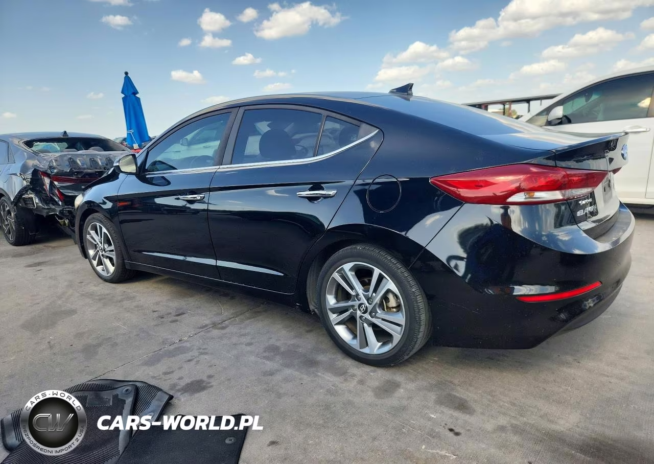 2017 Hyundai Elantra Limited VIN:KMHD84LF1HU076229 - 2