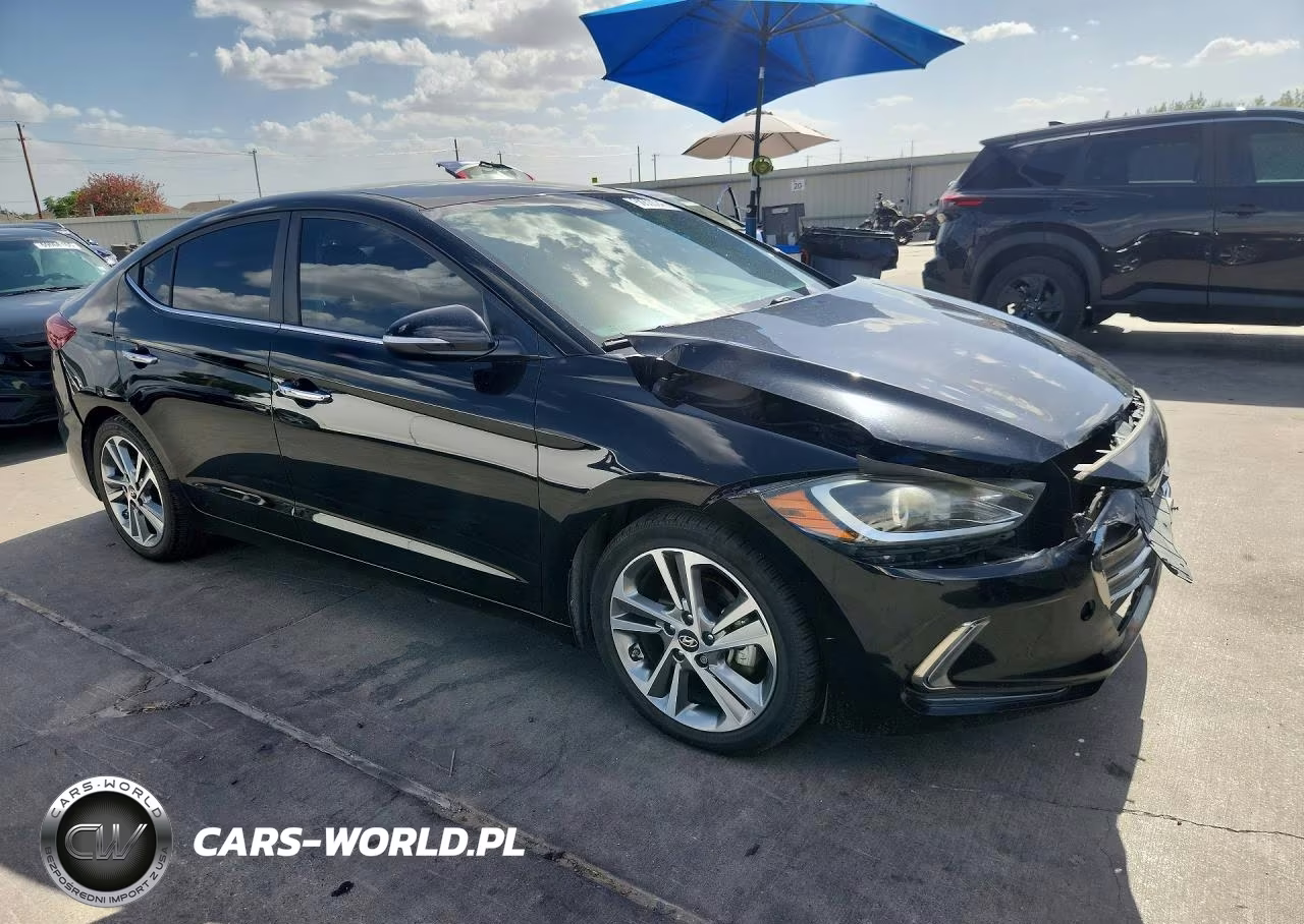 2017 Hyundai Elantra Limited VIN:KMHD84LF1HU076229 - 4