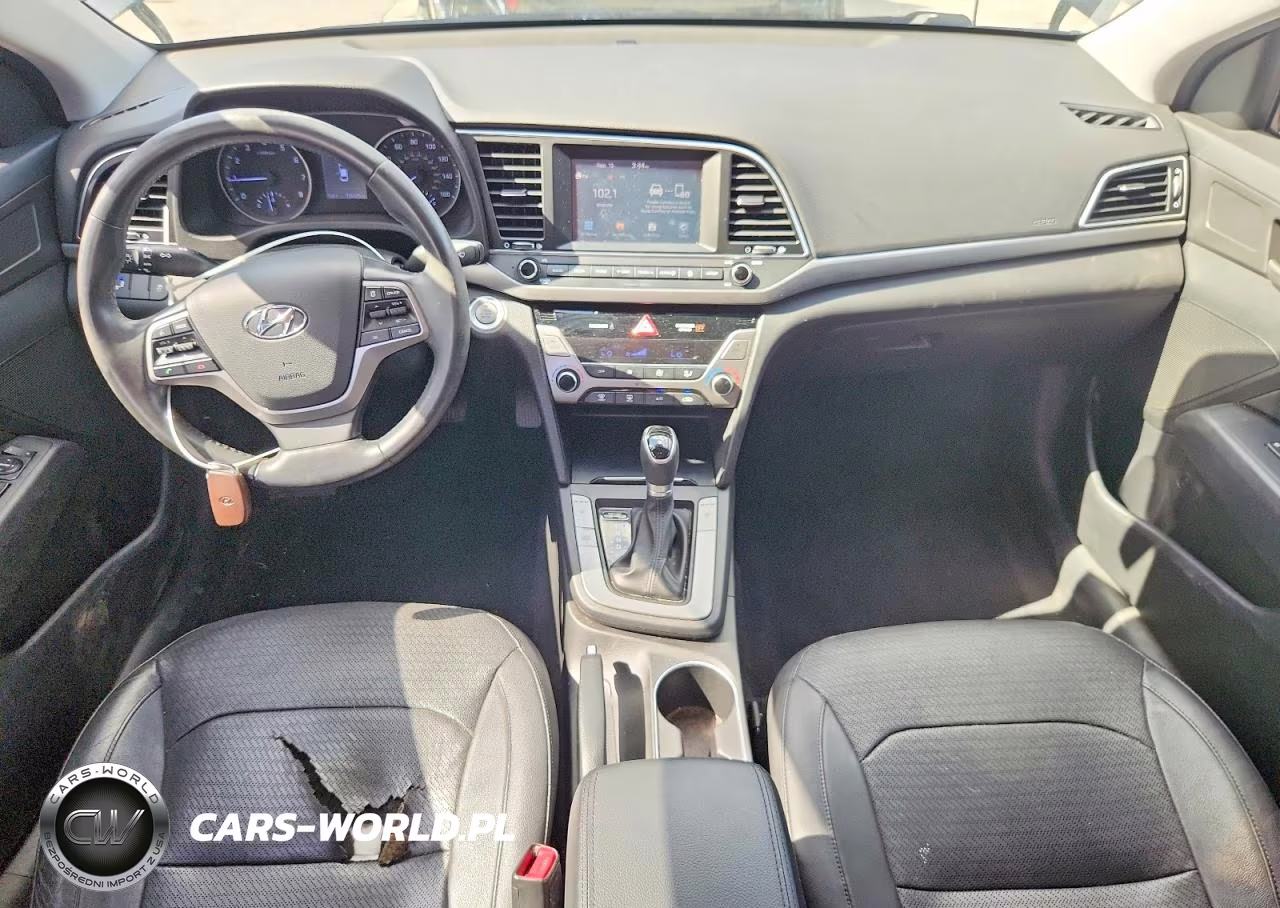2017 Hyundai Elantra Limited VIN:KMHD84LF1HU076229 - 8