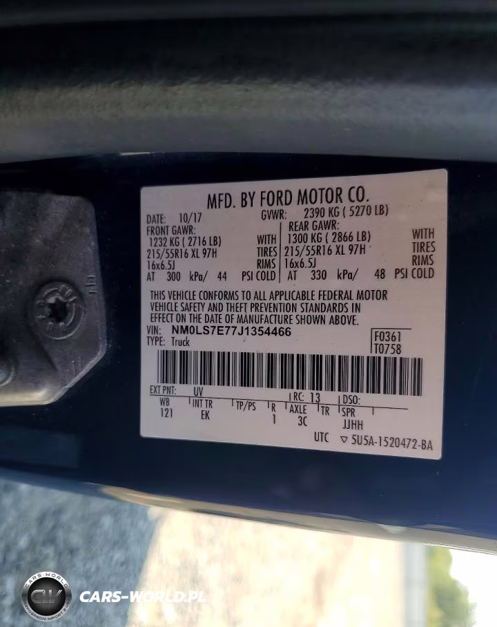 2018 Ford Transit Connect Xl Delivery Van VIN:NM0LS7E77J1354466 - 14
