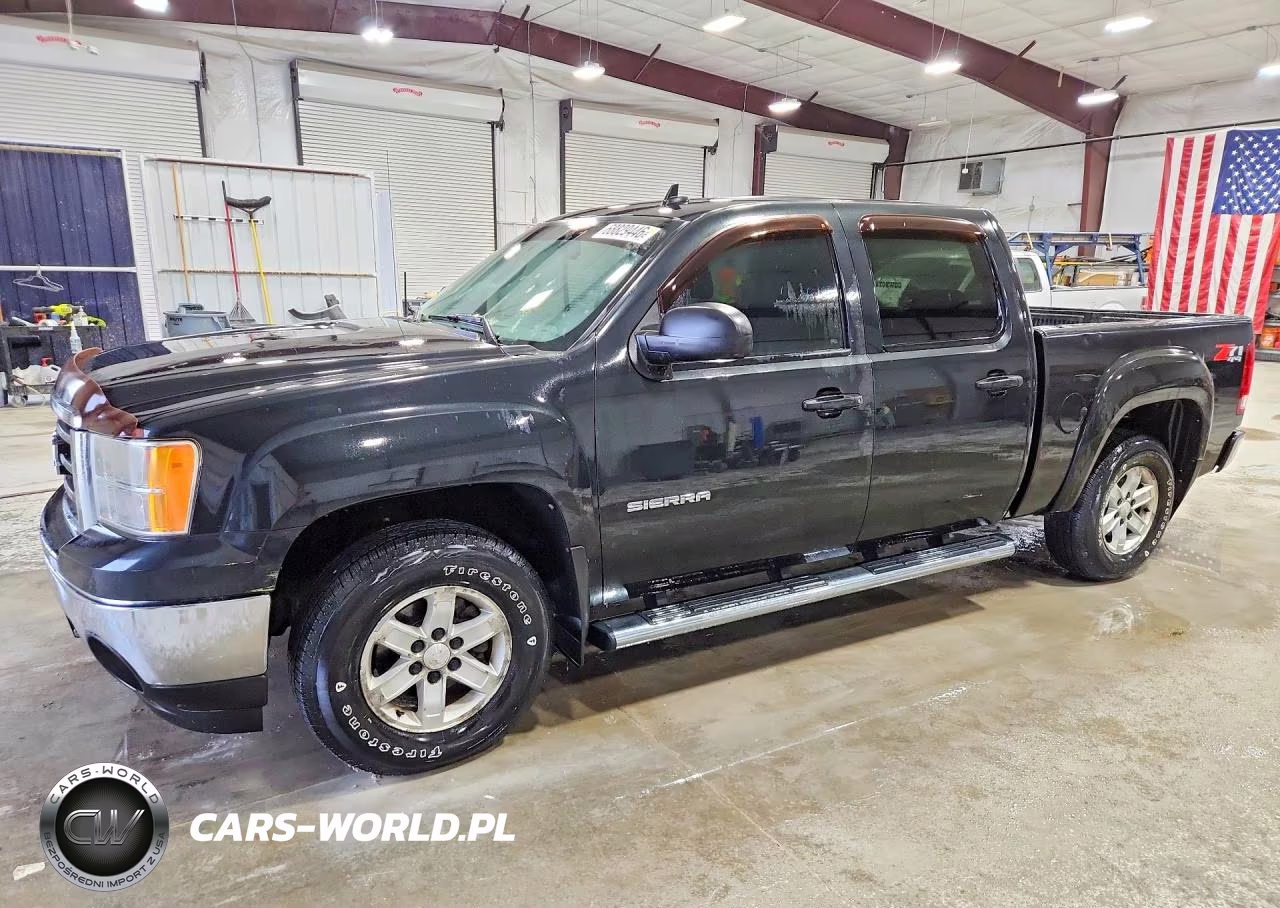 2010 GMC Sierra K1500 Sle VIN:3GTRKVE39AG204892 - 1