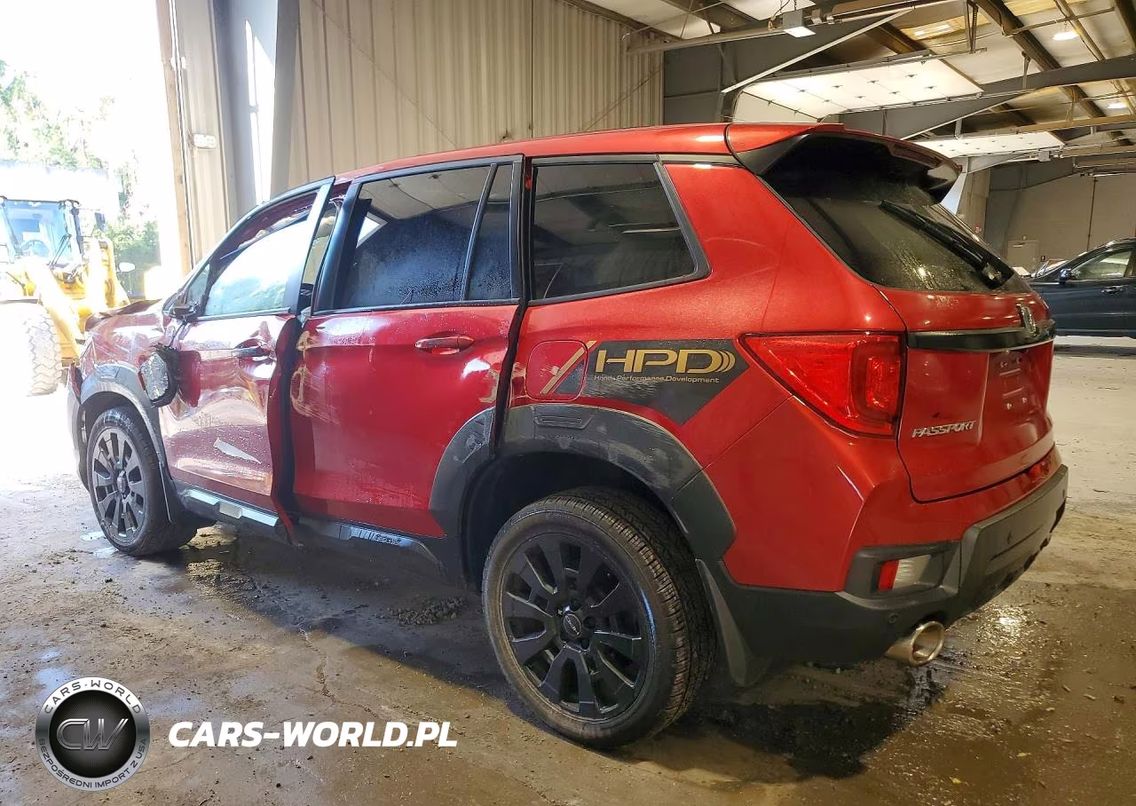 2023 Honda Passport Exl VIN:5FNYF8H52PB031410 - 2