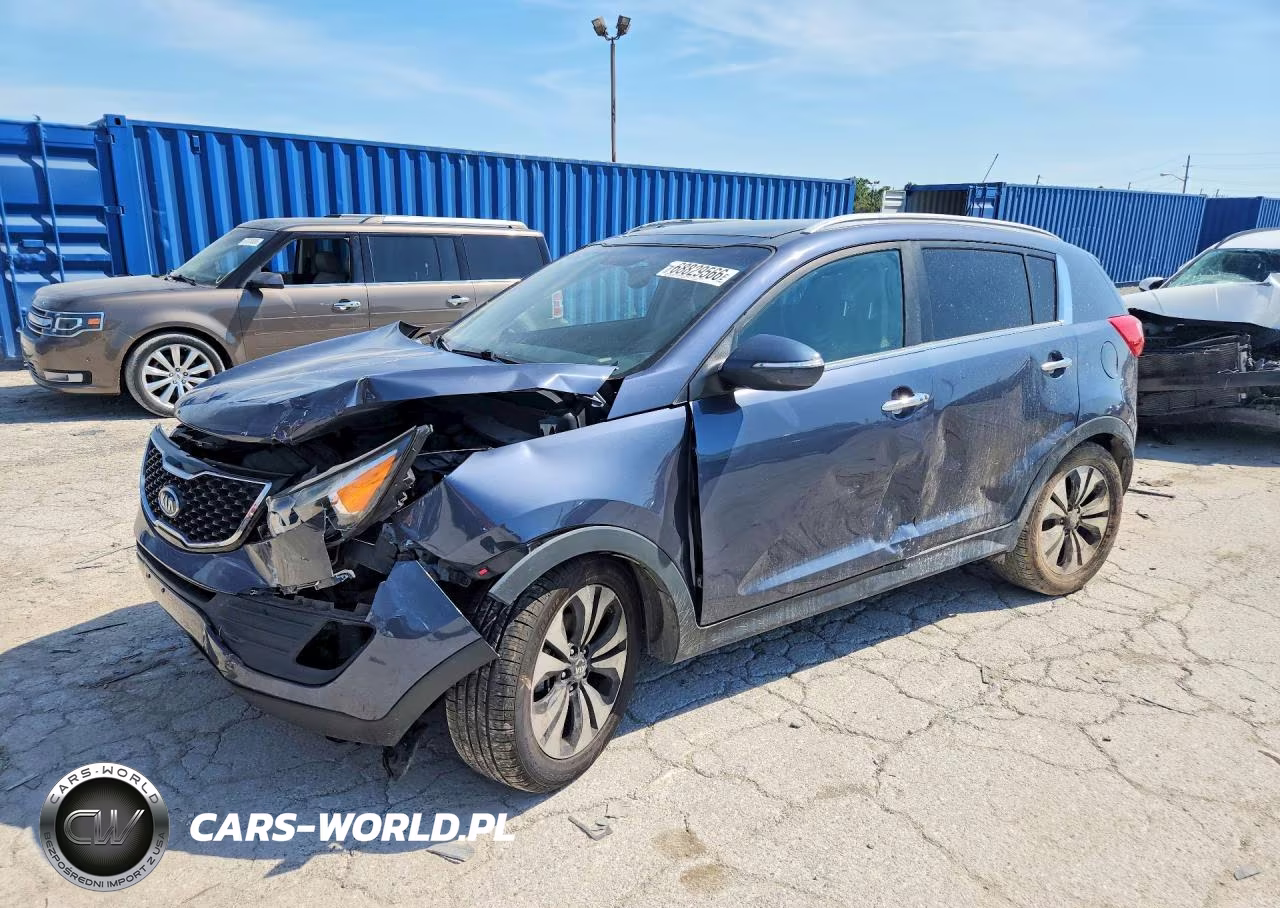 2012 Kia Sportage Sx VIN:KNDPC3A6XC7325258 - 1