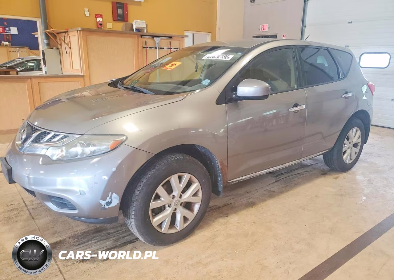2012 Nissan Murano S VIN:JN8AZ1MW9CW235047 - 1