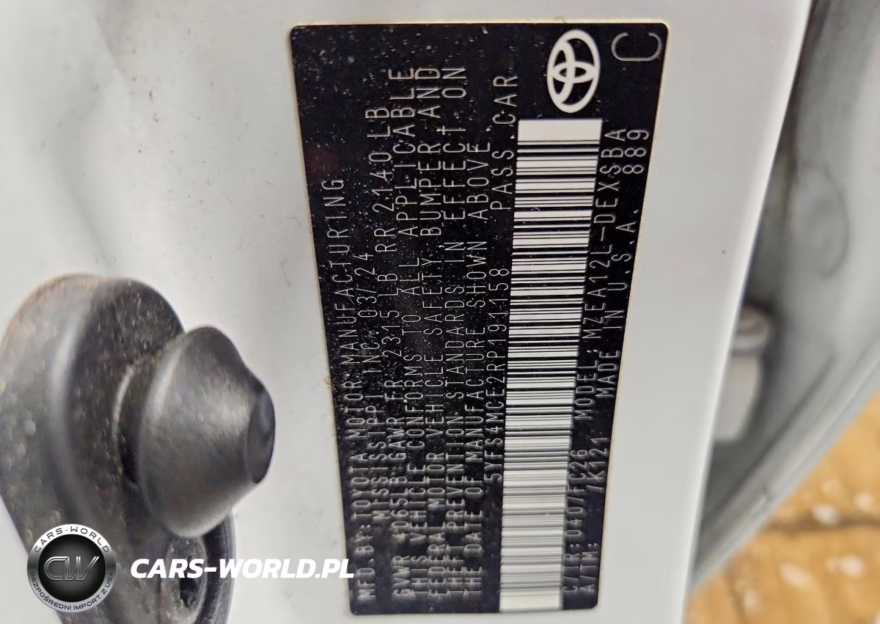 2024 Toyota Corolla Se VIN:5YFS4MCE2RP191158 - 12