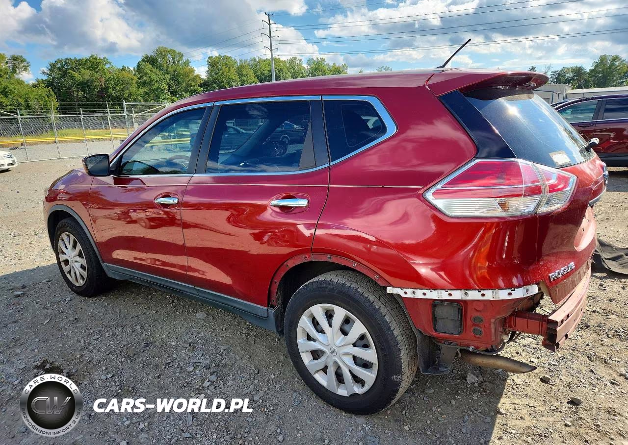 2015 Nissan Rogue S VIN:KNMAT2MTXFP502929 - 2