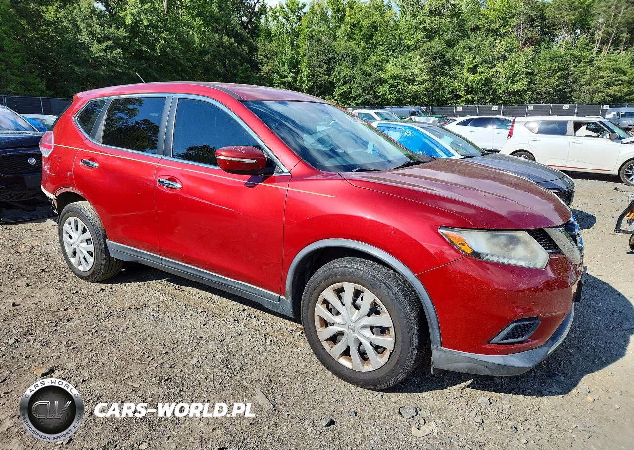 2015 Nissan Rogue S VIN:KNMAT2MTXFP502929 - 4
