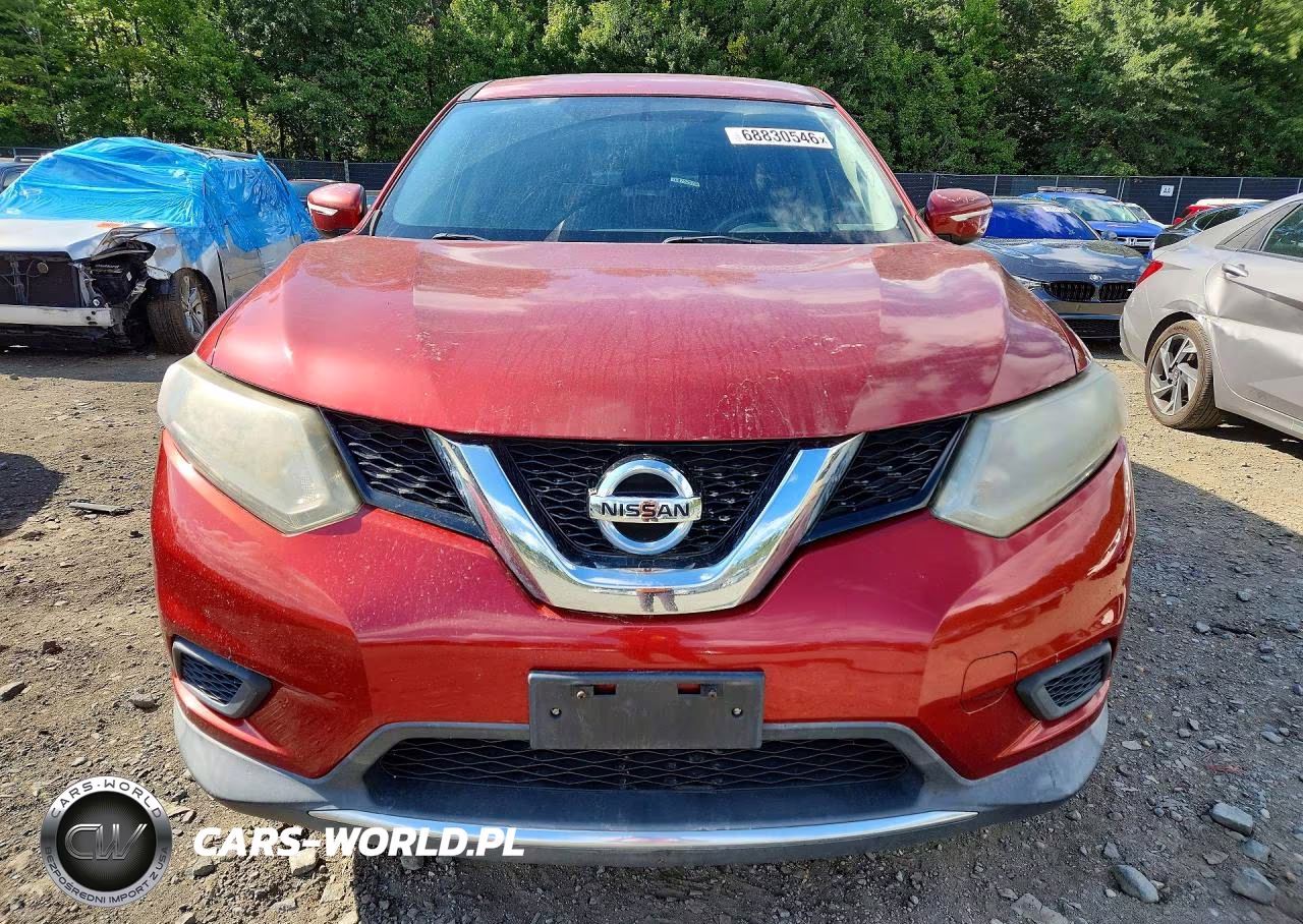 2015 Nissan Rogue S VIN:KNMAT2MTXFP502929 - 5