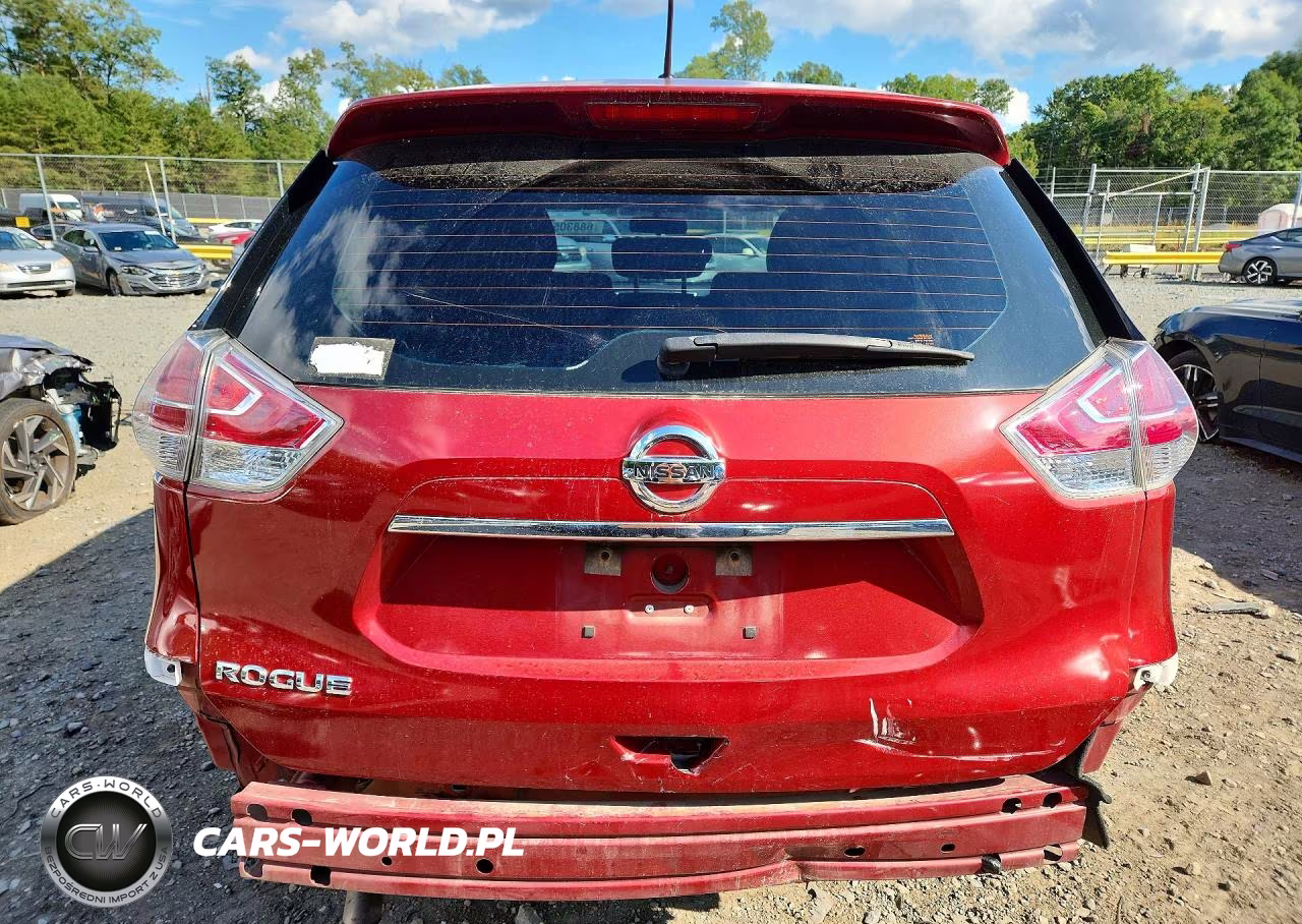 2015 Nissan Rogue S VIN:KNMAT2MTXFP502929 - 6