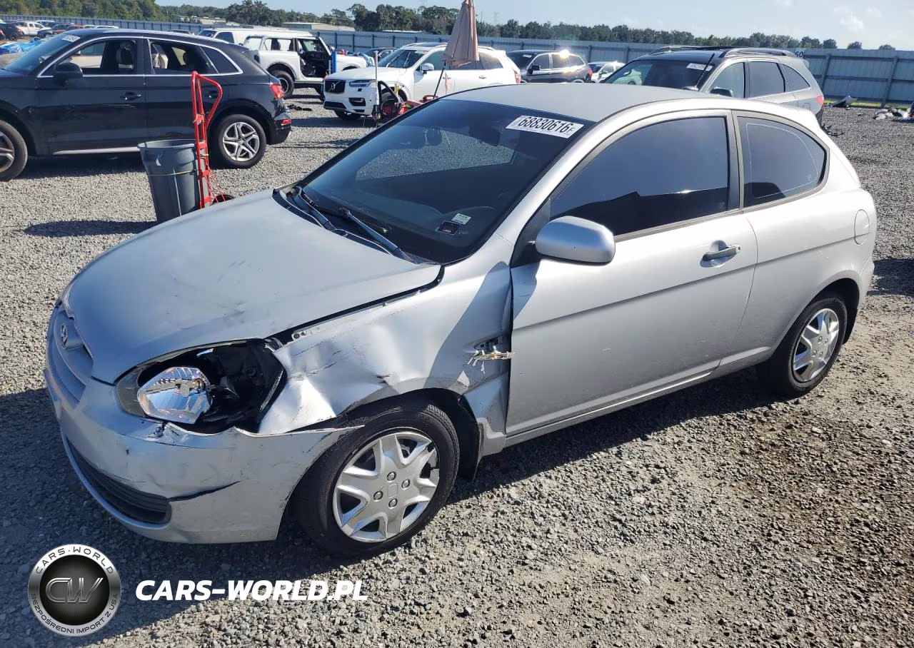 2010 Hyundai Accent Gs VIN:KMHCM3AC4AU164059 - 1