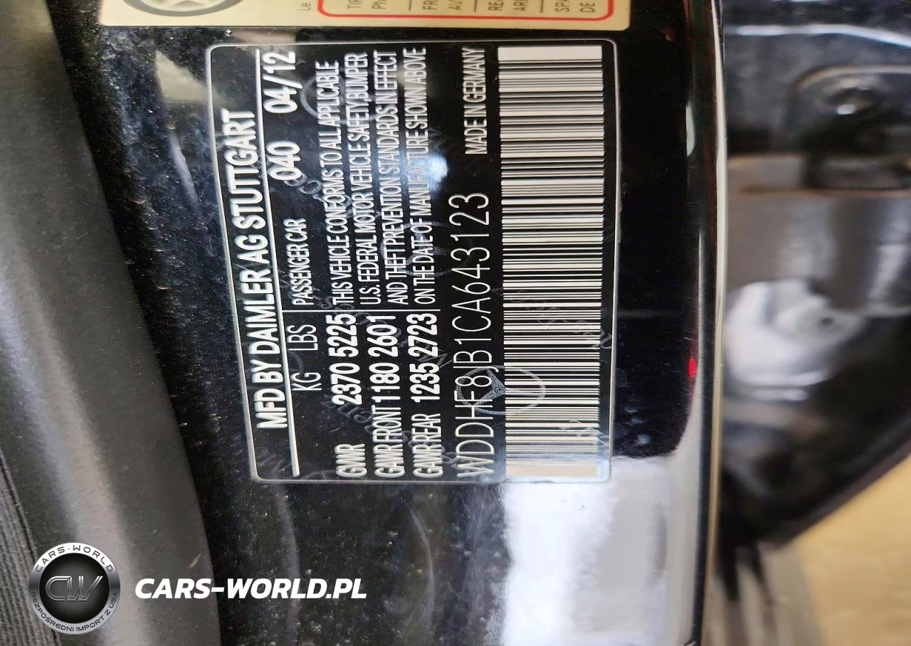 2012 Mercedes-Benz E 350 4Matic VIN:WDDHF8JB1CA643123 - 12