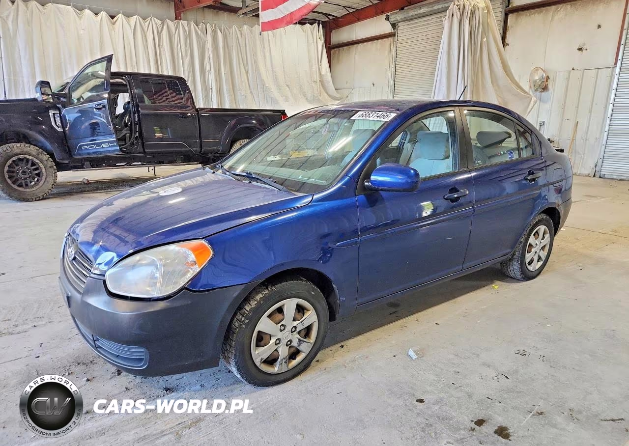 2010 Hyundai Accent Gls VIN:KMHCN4AC1AU458280 - 1
