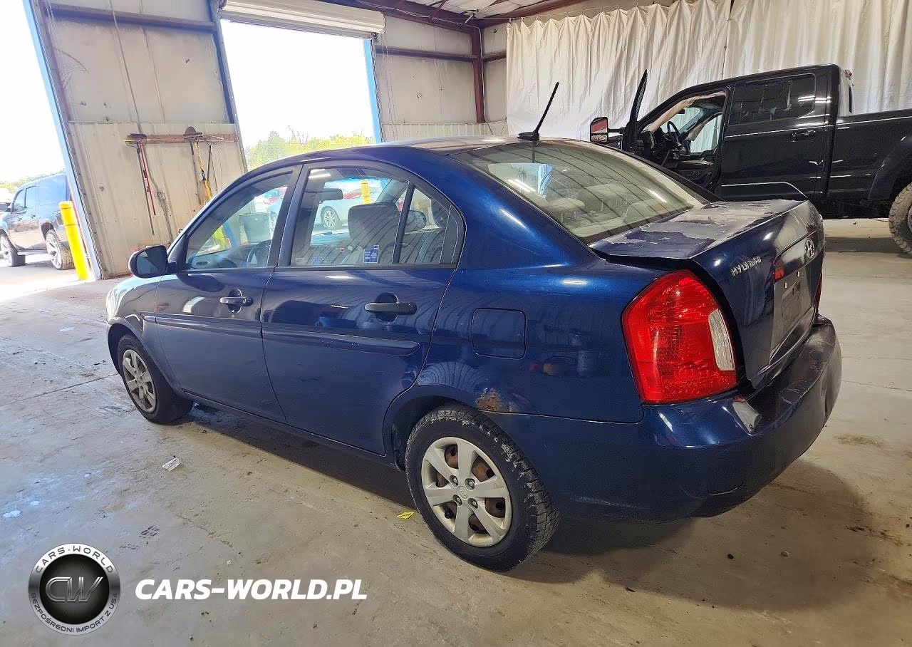 2010 Hyundai Accent Gls VIN:KMHCN4AC1AU458280 - 2