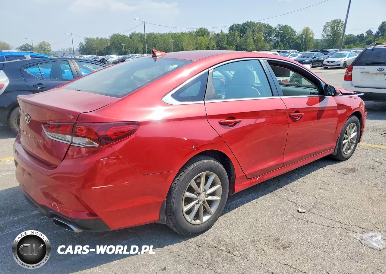 2018 Hyundai Sonata Se VIN:5NPE24AF9JH712618 - 3