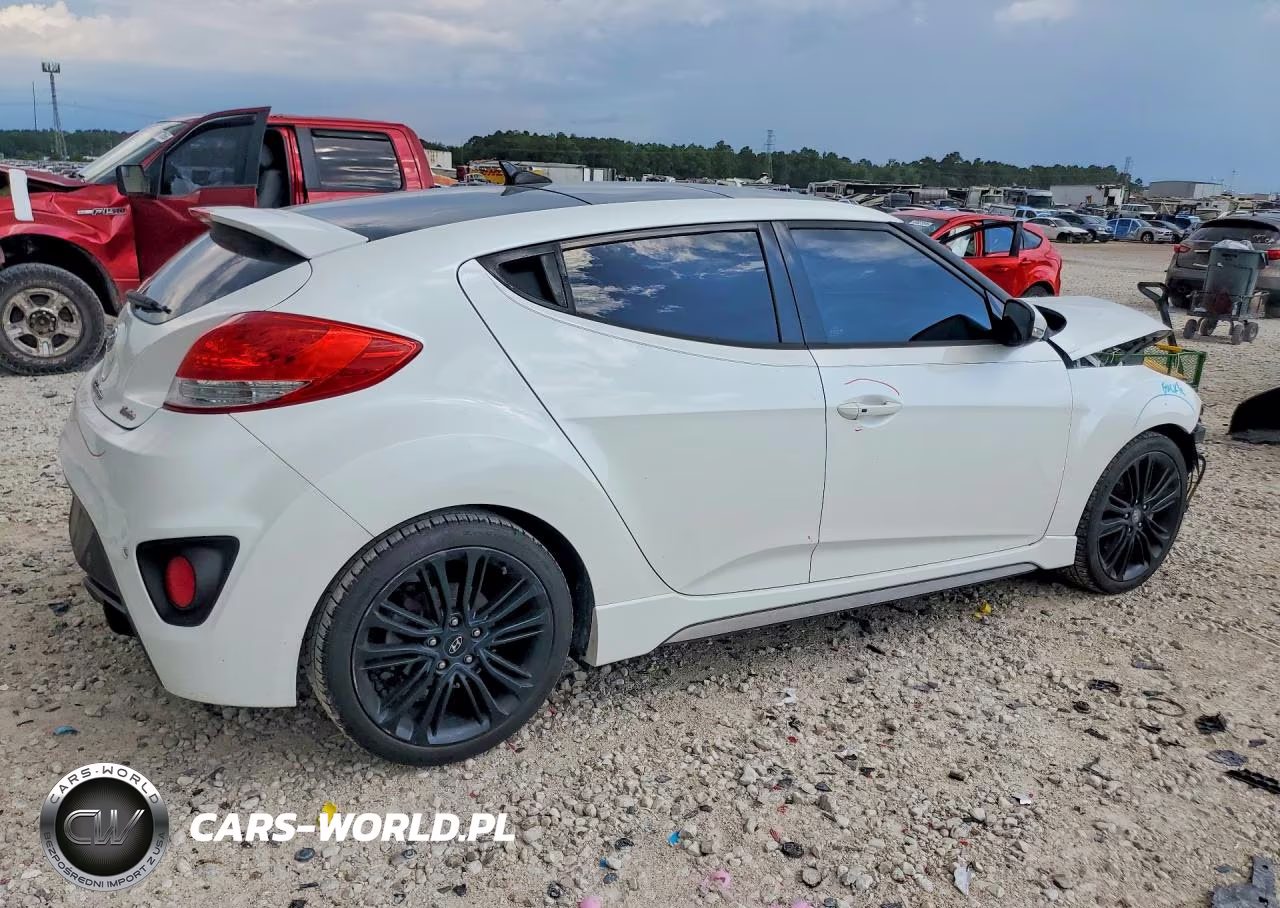 2016 Hyundai Veloster Turbo VIN:KMHTC6AE5GU282961 - 3