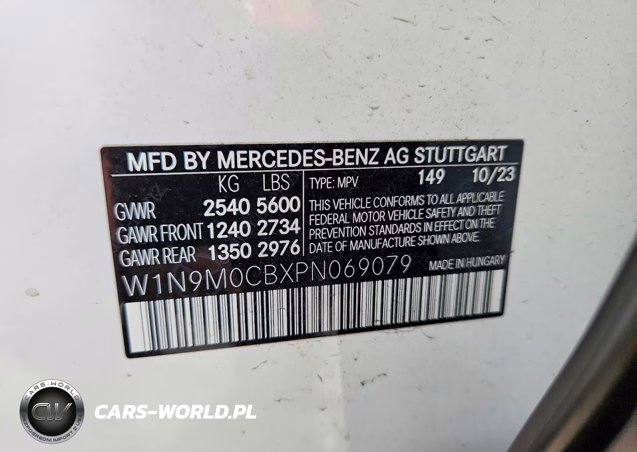 2023 Mercedes-Benz Eqb 250+ VIN:W1N9M0CBXPN069079 - 14