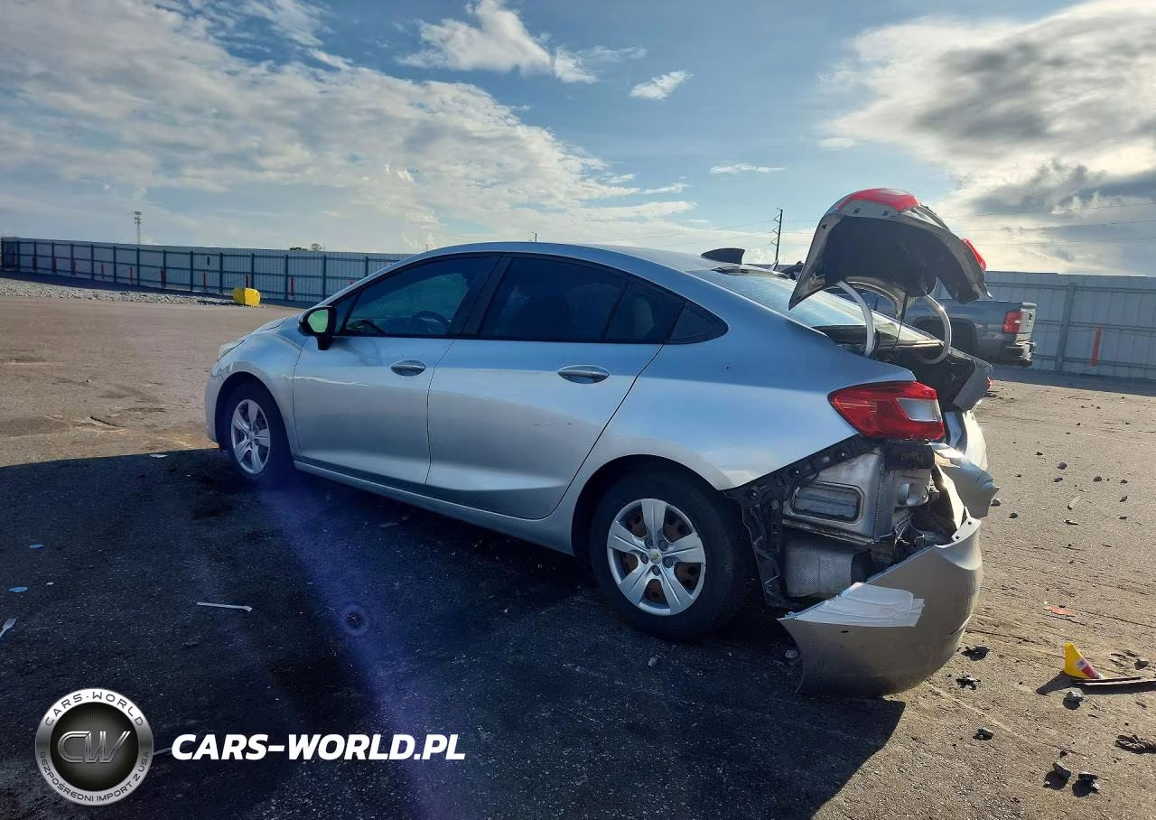 2017 Chevrolet Cruze Ls VIN:1G1BC5SM8H7168669 - 2