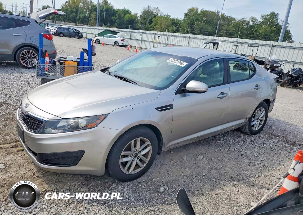 2011 Kia Optima Lx VIN:KNAGM4A74B5121381 - 1