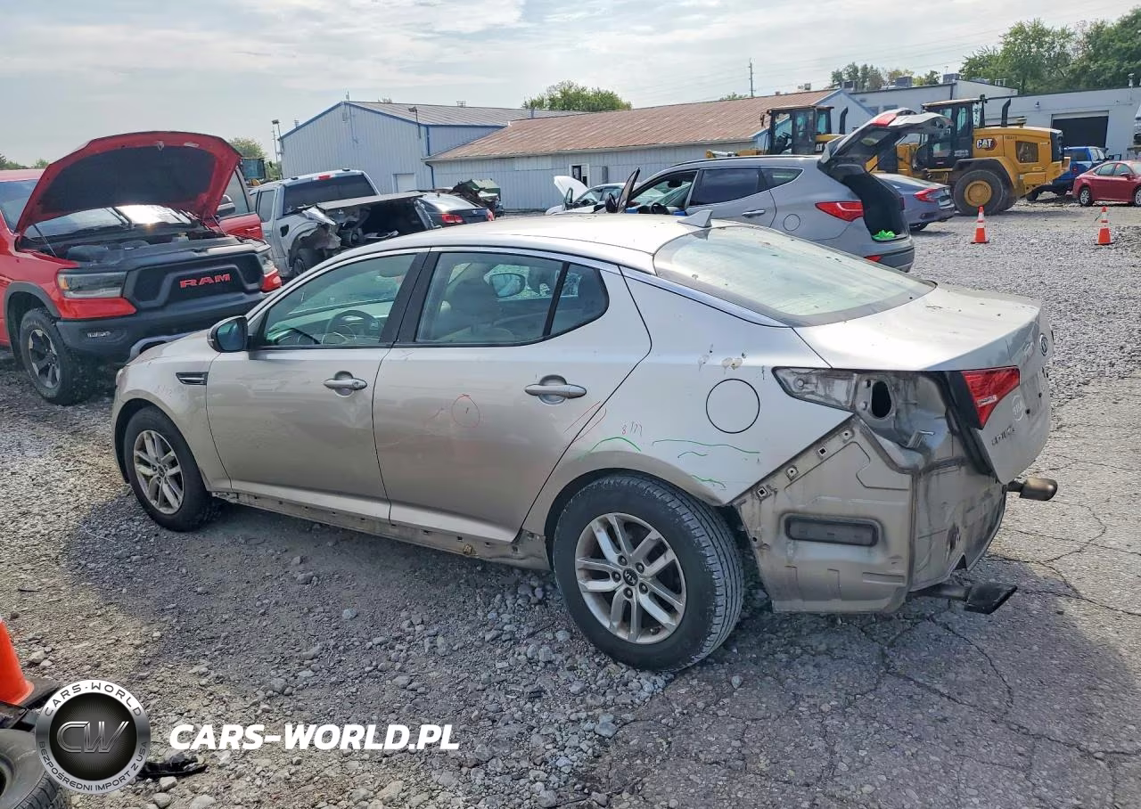 2011 Kia Optima Lx VIN:KNAGM4A74B5121381 - 2