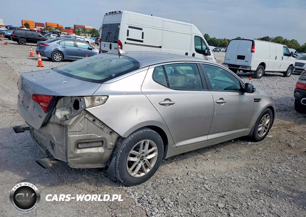 2011 Kia Optima Lx VIN:KNAGM4A74B5121381 - 3