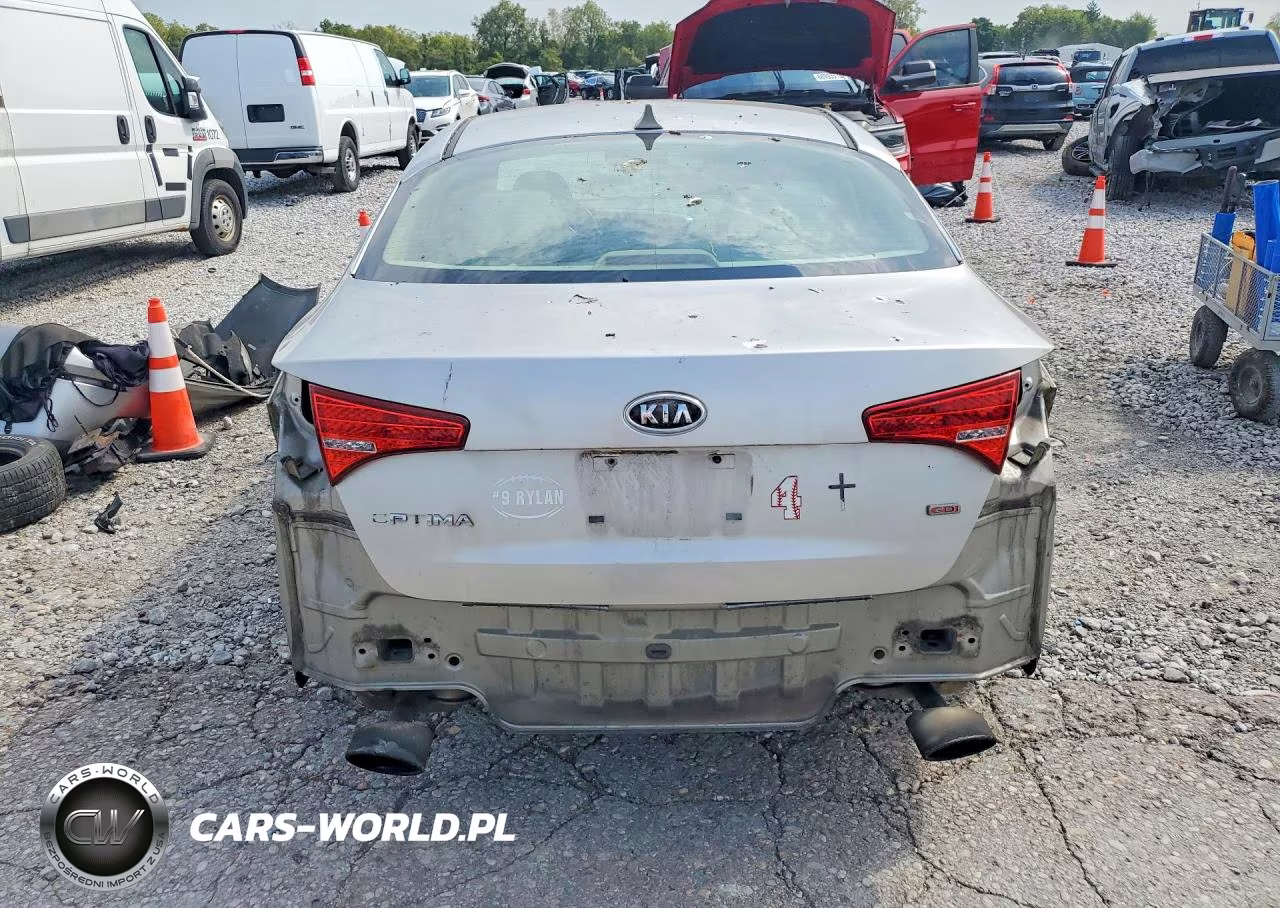 2011 Kia Optima Lx VIN:KNAGM4A74B5121381 - 6
