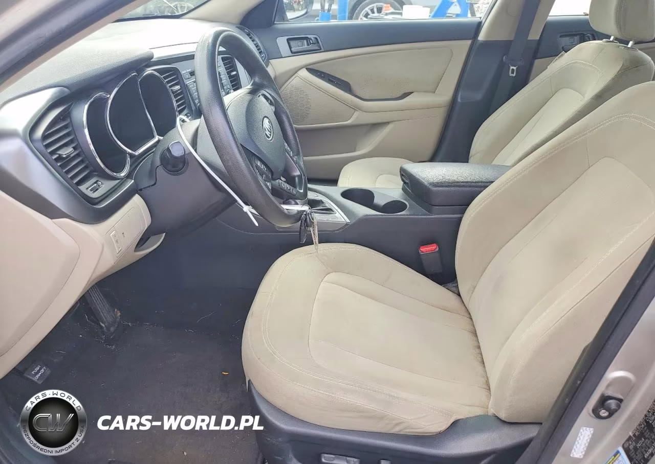 2011 Kia Optima Lx VIN:KNAGM4A74B5121381 - 7