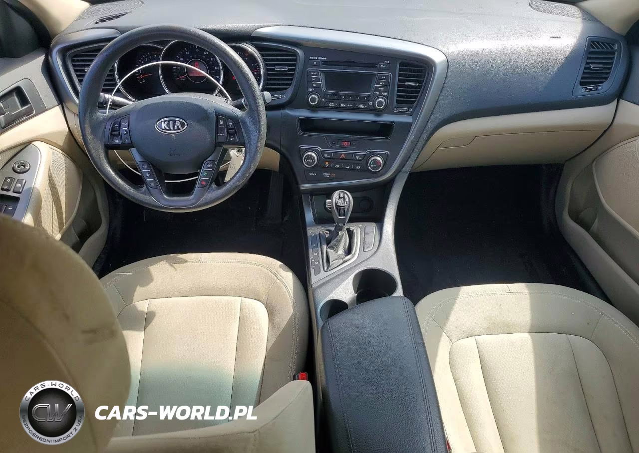 2011 Kia Optima Lx VIN:KNAGM4A74B5121381 - 8