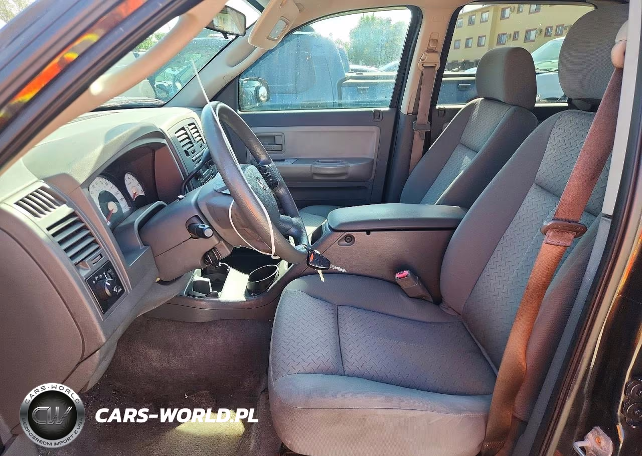 2007 Dodge Dakota Quad VIN:1D7HE28K07S259243 - 7