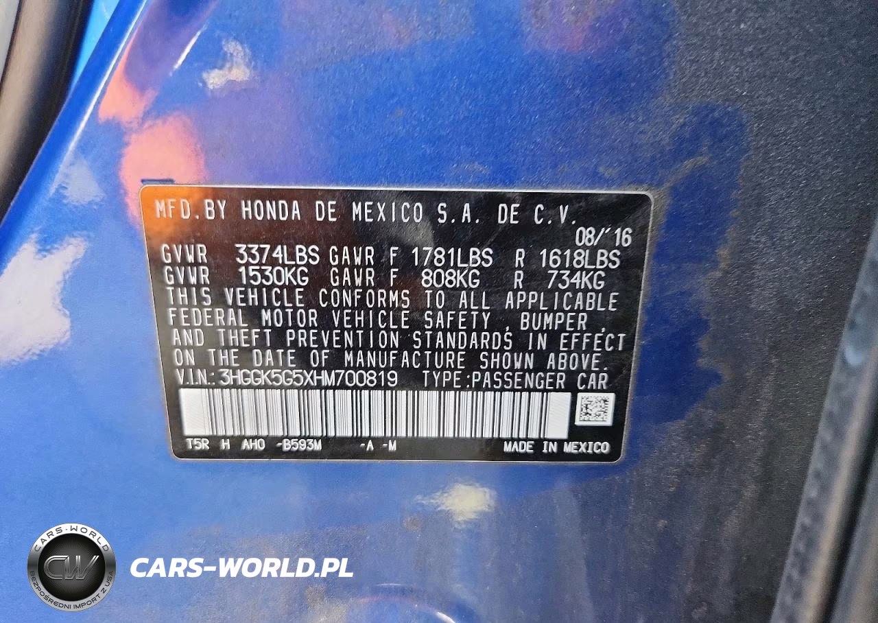 2017 Honda Fit Lx VIN:3HGGK5G5XHM700819 - 12