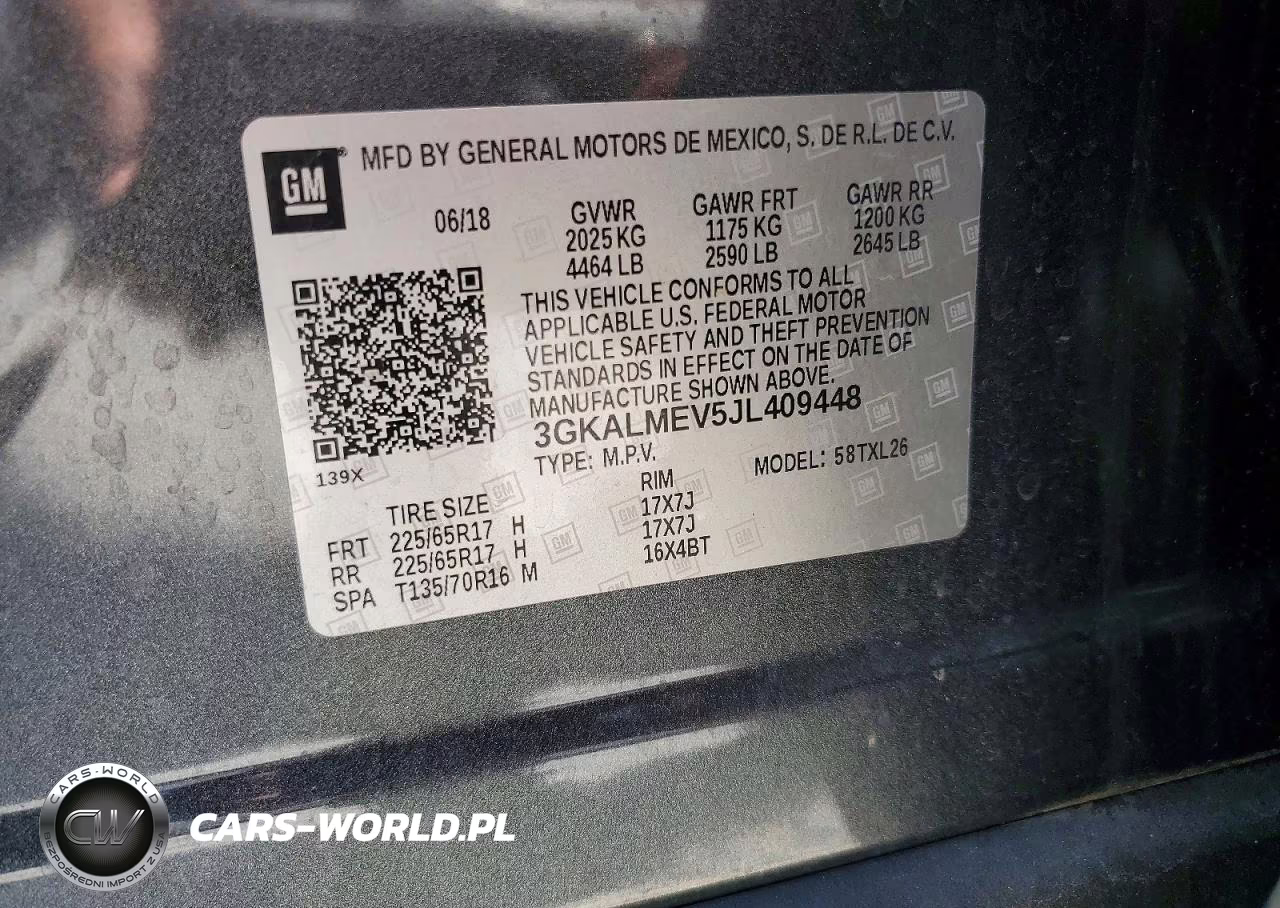 2018 GMC Terrain Sle VIN:3GKALMEV5JL409448 - 13