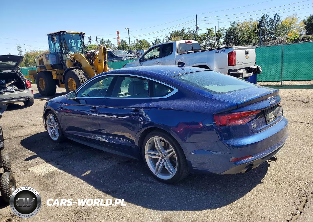 2018 Audi A5 Premium Plus S-Line VIN:WAUENDF56JA039265 - 2