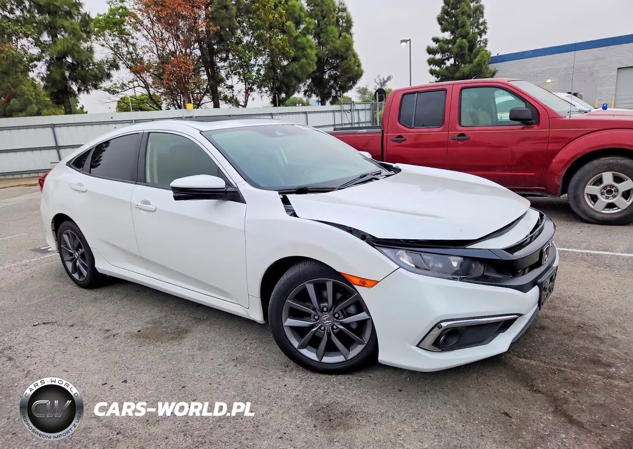 2019 Honda Civic Exl VIN:JHMFC1F78KX010862 - 4