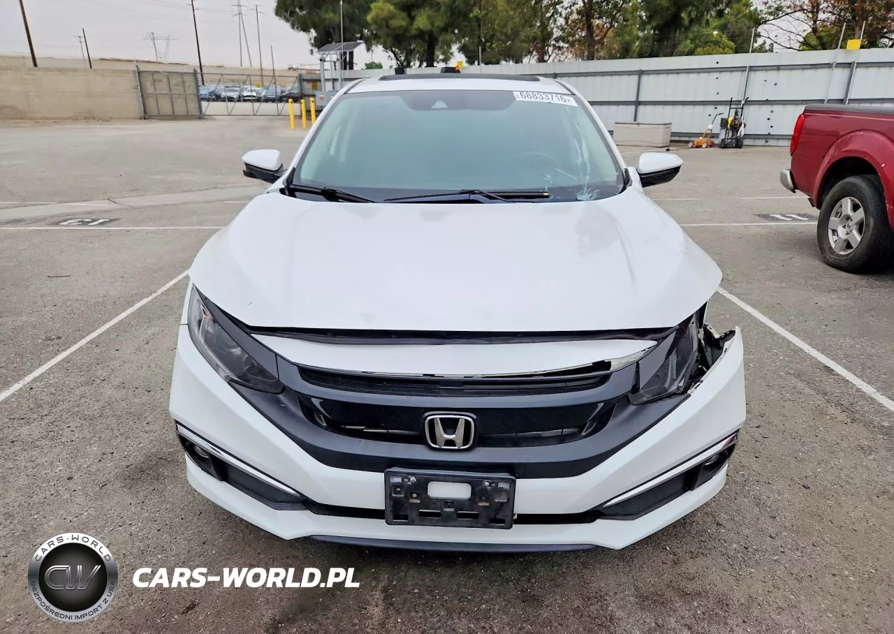 2019 Honda Civic Exl VIN:JHMFC1F78KX010862 - 5