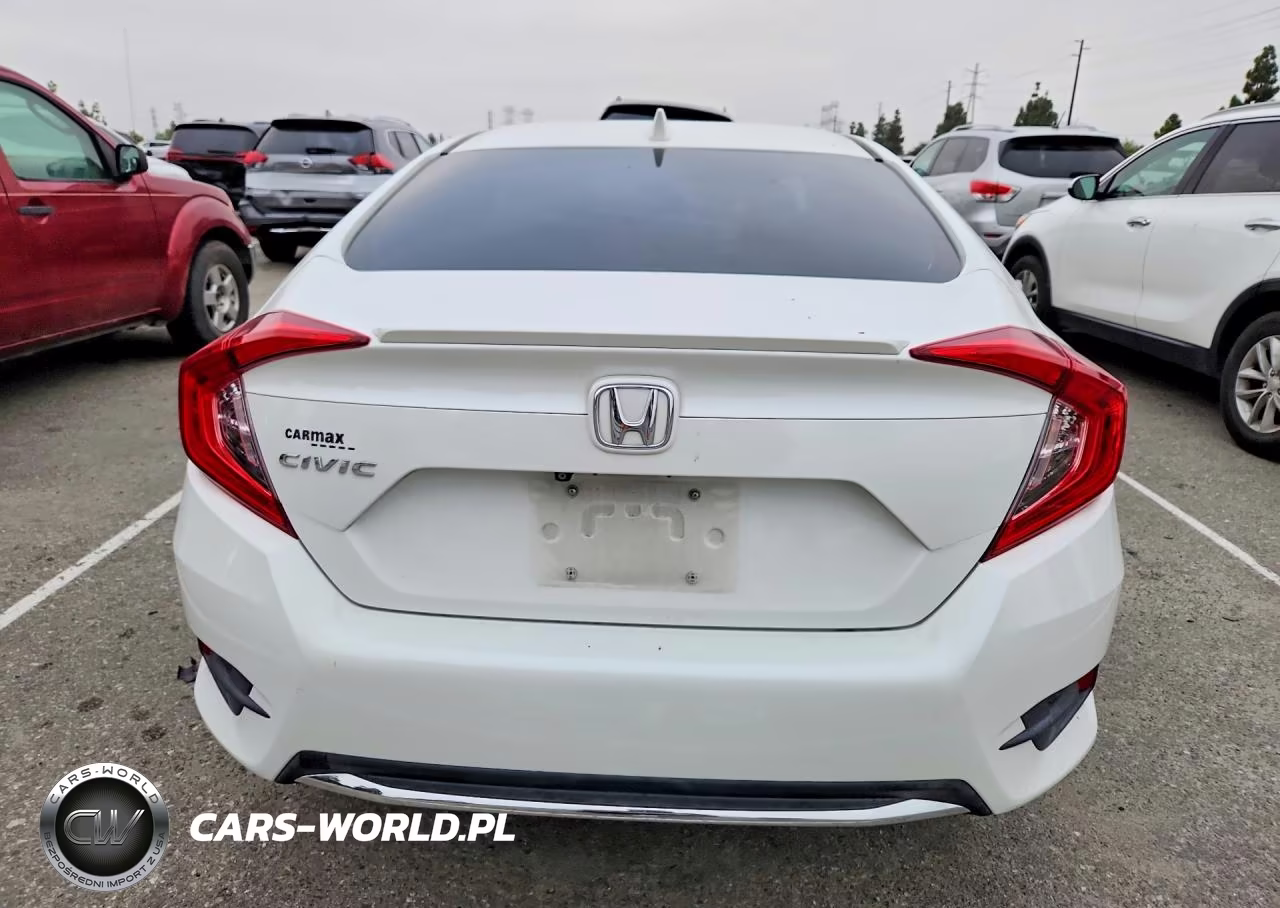 2019 Honda Civic Exl VIN:JHMFC1F78KX010862 - 6