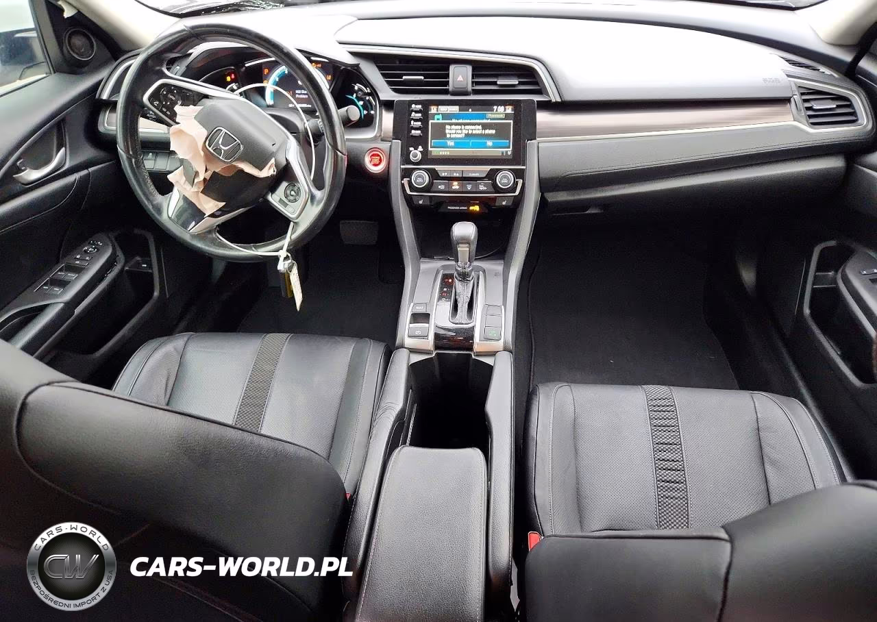 2019 Honda Civic Exl VIN:JHMFC1F78KX010862 - 8