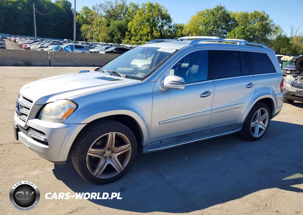 2012 Mercedes-Benz Gl 550 4Matic VIN:4JGBF8GE1CA771195 - 1