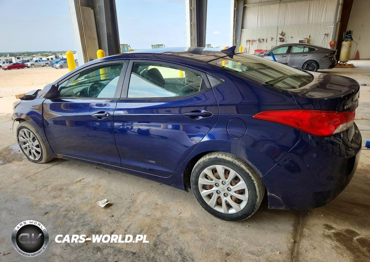 2012 Hyundai Elantra Gls VIN:5NPDH4AE0CH089782 - 2
