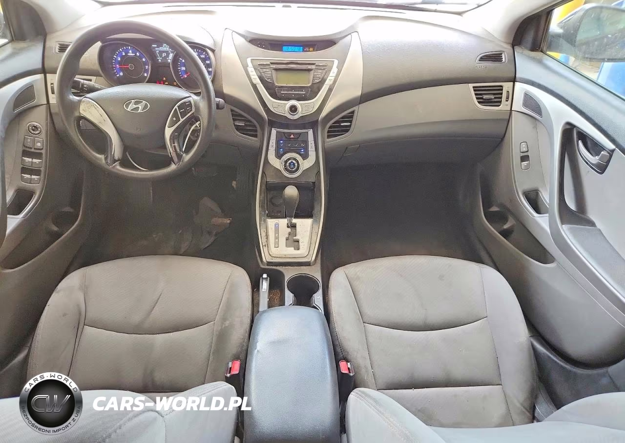 2012 Hyundai Elantra Gls VIN:5NPDH4AE0CH089782 - 8