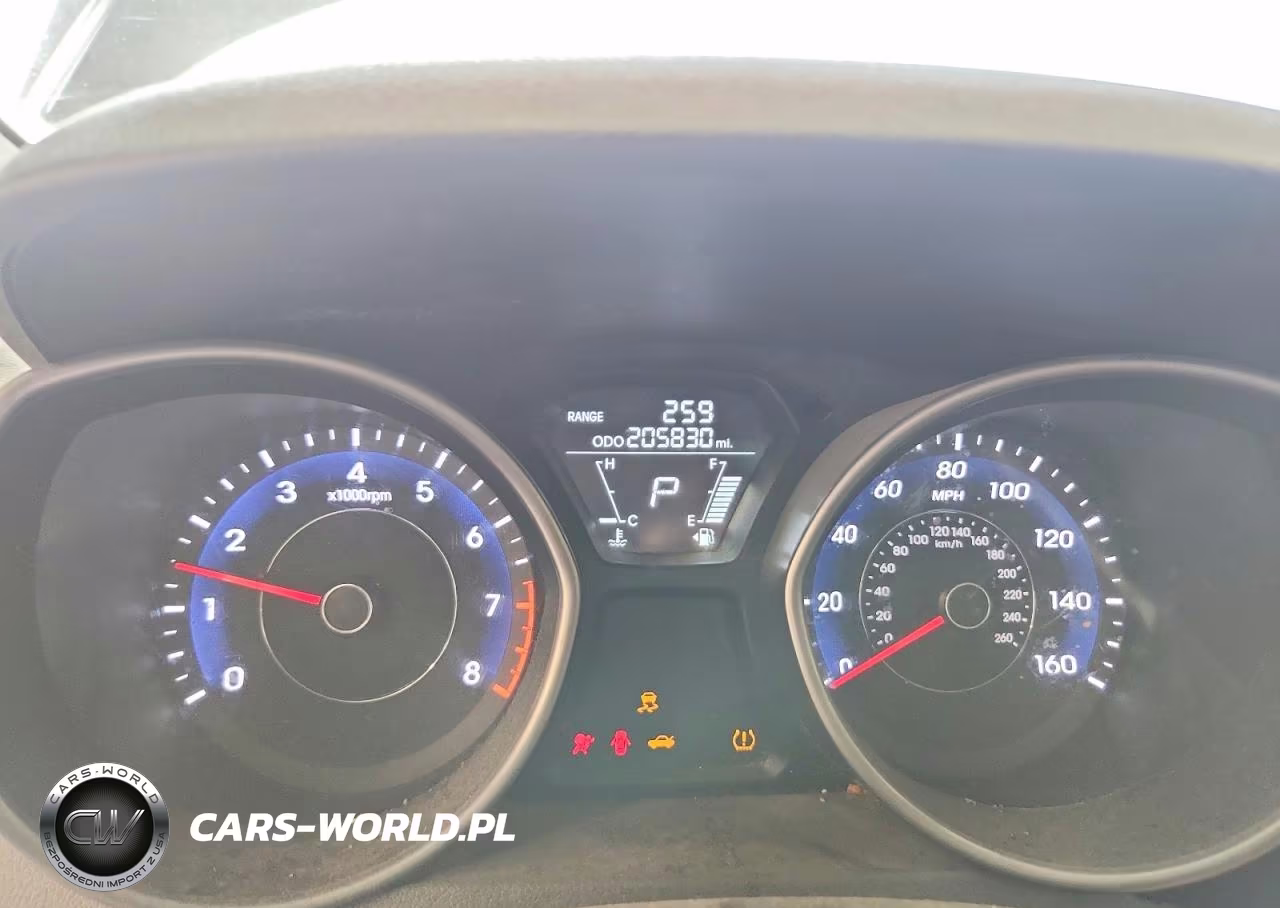 2012 Hyundai Elantra Gls VIN:5NPDH4AE0CH089782 - 9