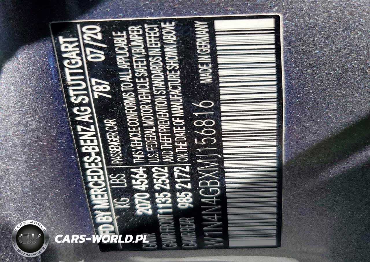 2021 Mercedes-Benz Gla 250 VIN:W1N4N4GBXMJ156816 - 13