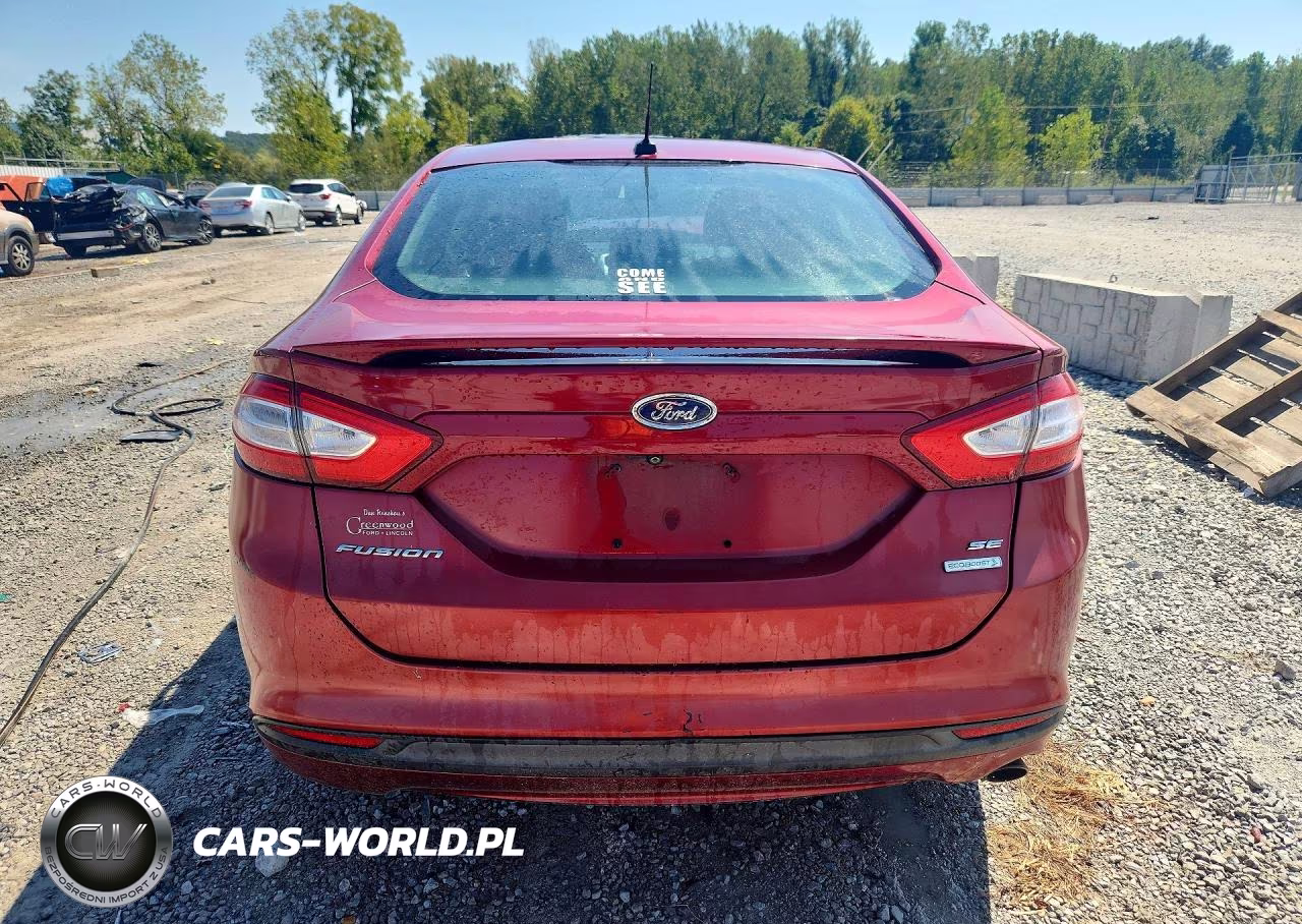 2013 Ford Fusion Se VIN:3FA6P0HR1DR167424 - 6