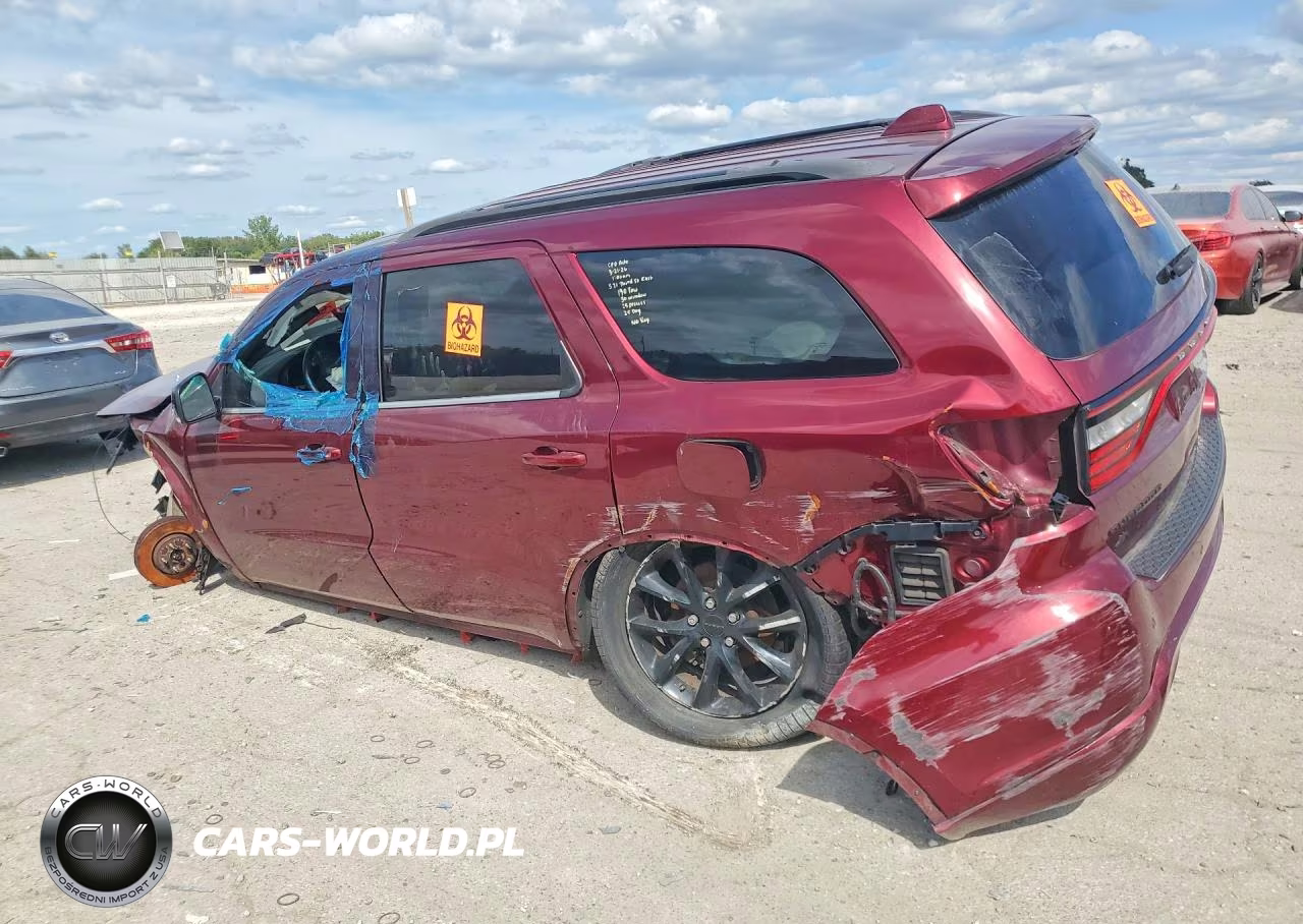 2018 Dodge Durango Gt VIN:1C4RDJDG0JC271892 - 2