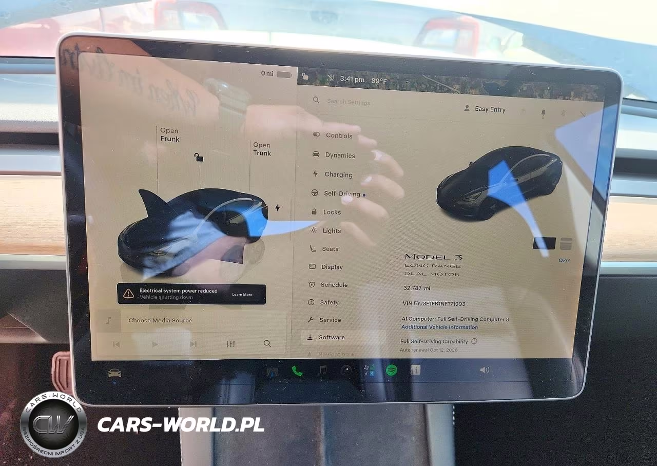 2022 Tesla Model 3 VIN:5YJ3E1EB1NF171993 - 9
